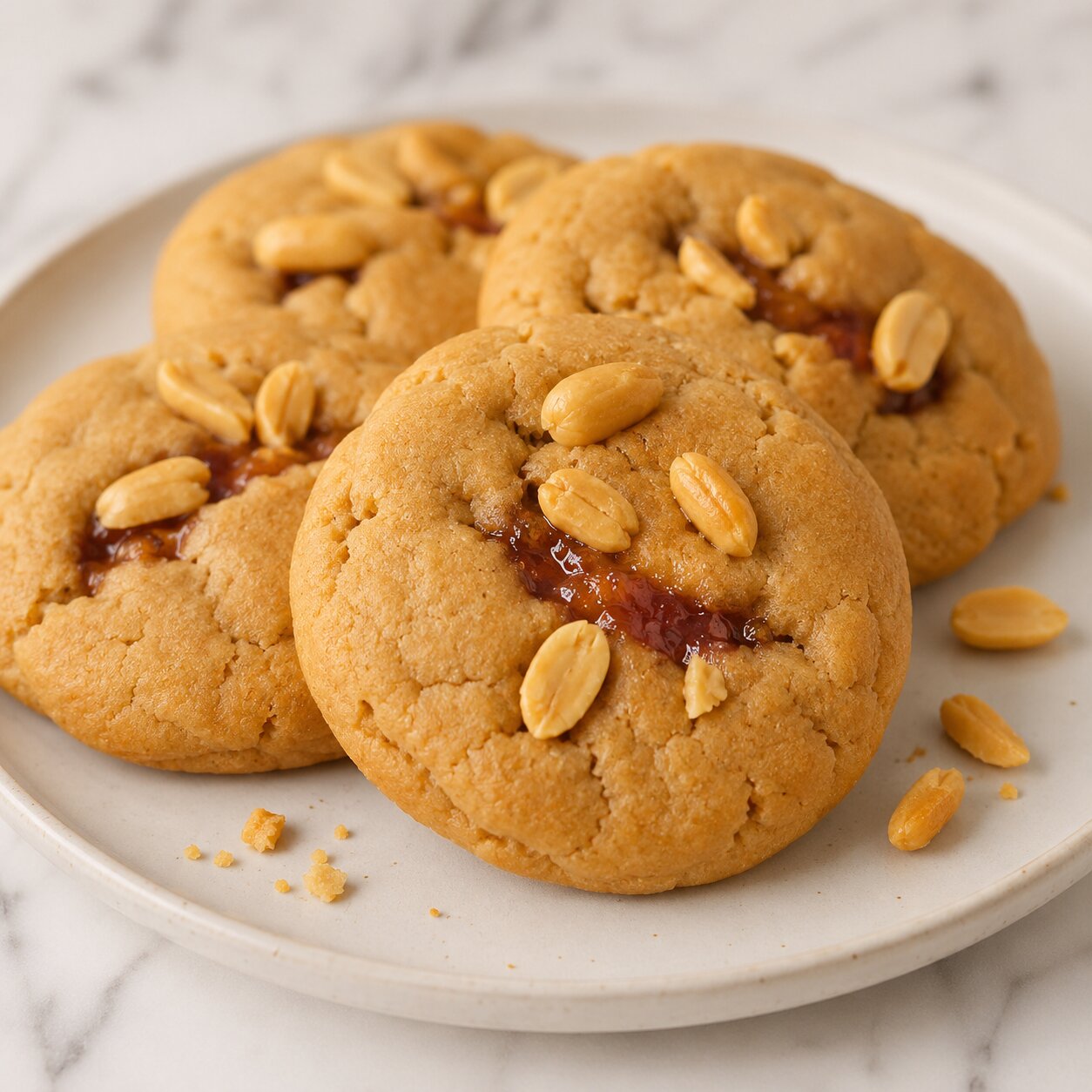 Galleta peanut butter and jam